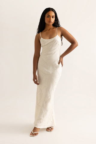 Elva Dress - Ivory